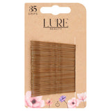 Lure Beauty brown hair grips medium, UK version