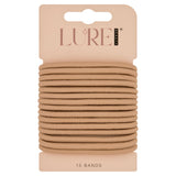 Lure Beauty 15 wide snagfree hair bands blonde, UK version