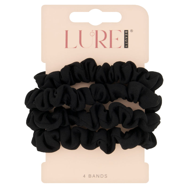 Lure Beauty mini scrunchies 4 pack, imported from the UK