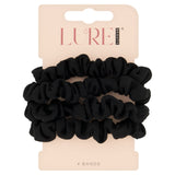 Lure Beauty mini scrunchies 4 pack, imported from the UK
