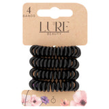 Lure Beauty 4 bands hair hoops black, UK version