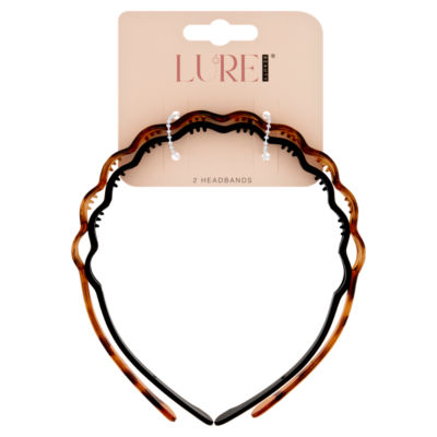 ASDA Lure Beauty 2 Headband Duo Hair Bands- Buy online at McGrocer