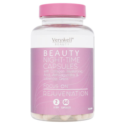 Verywell Beauty Night-Time Capsules 60 Capsules (British brand)