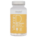 Verywell Vitamin D Max Strength 4000 IU Bone Health 60 tablets (British brand)