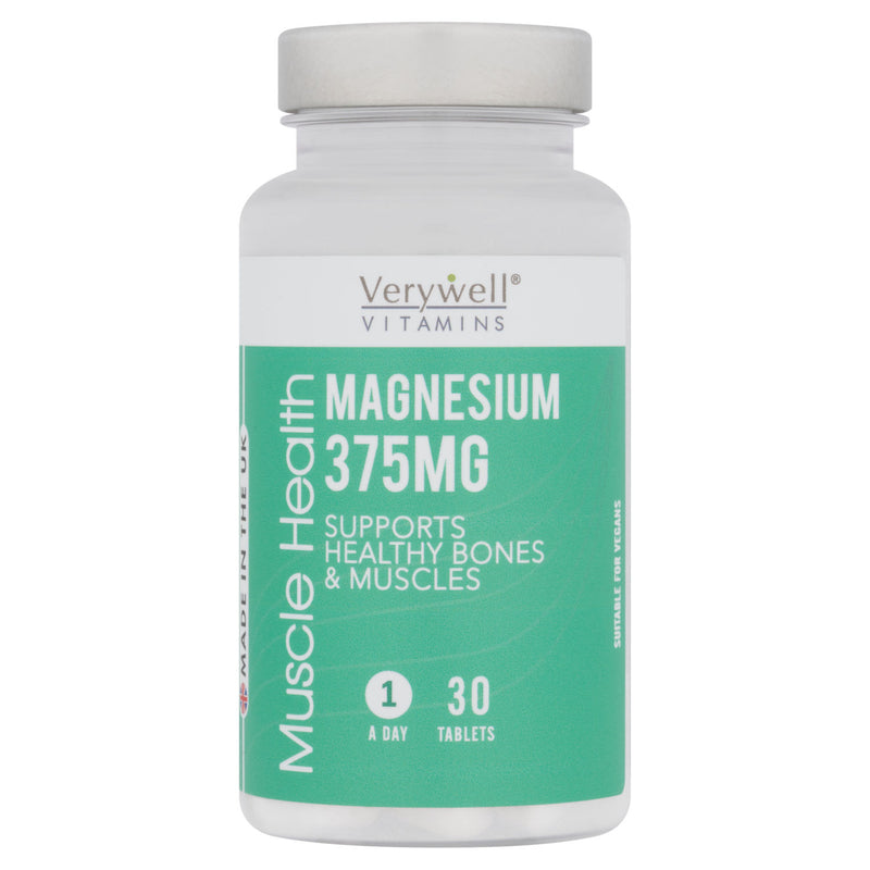 Verywell magnesium supplement 30 tablets (British brand)