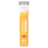 Verywell Vitamin D Effervescent Tablets Berry Flavour 20 Tablets (British brand)