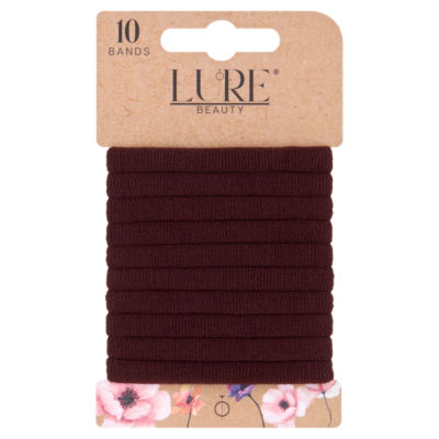 Lure Beauty hair bands 10 pack, UK version
