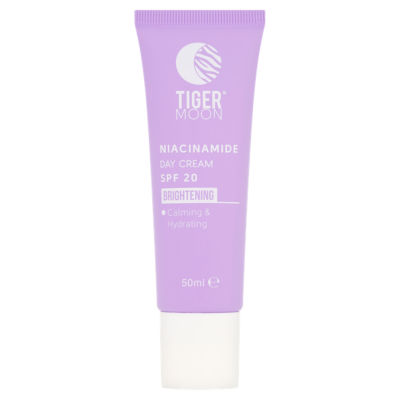 Tiger Moon niacinamide day cream SPF 20 50ml, imported from the UK
