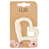 Lure Beauty heart hair claw accessory, UK version
