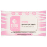 Tiger Moon sensitive intimate wipes 10 pack (British brand)