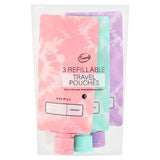 Tiger Moon 3 refillable travel pouches 90ml, UK version