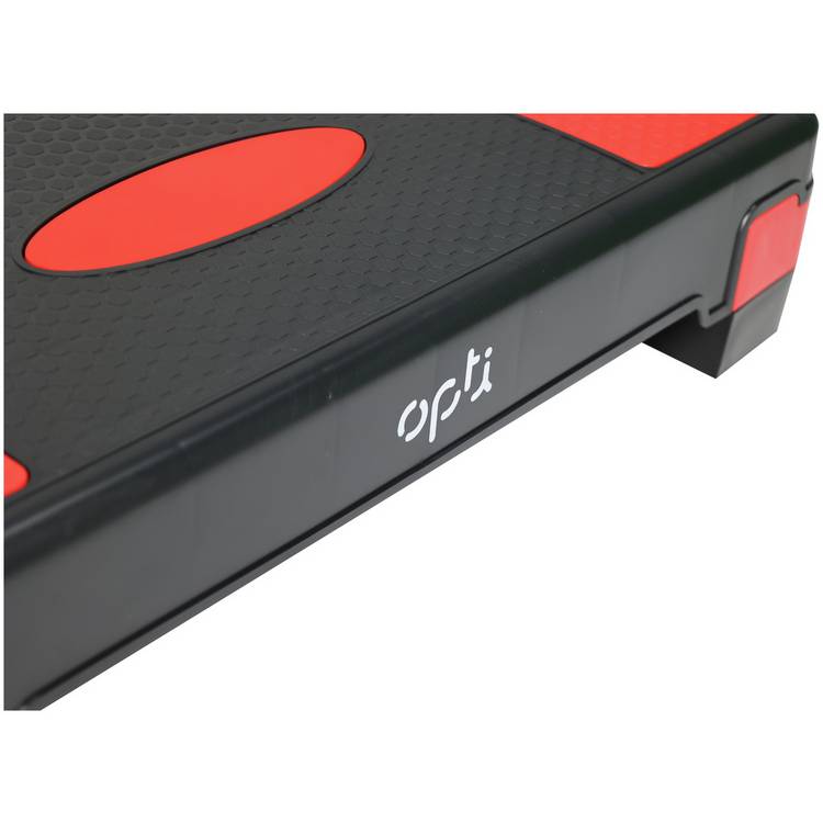 Opti adjustable exercise step with non-slip platform (British brand)