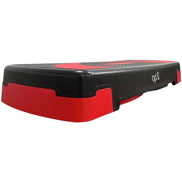 Opti adjustable exercise step with non-slip platform (British brand)