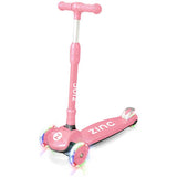 Argos Zinc T-Motion Foldable Light Up 3 Wheel Scooter - Pink- Buy online at McGrocer