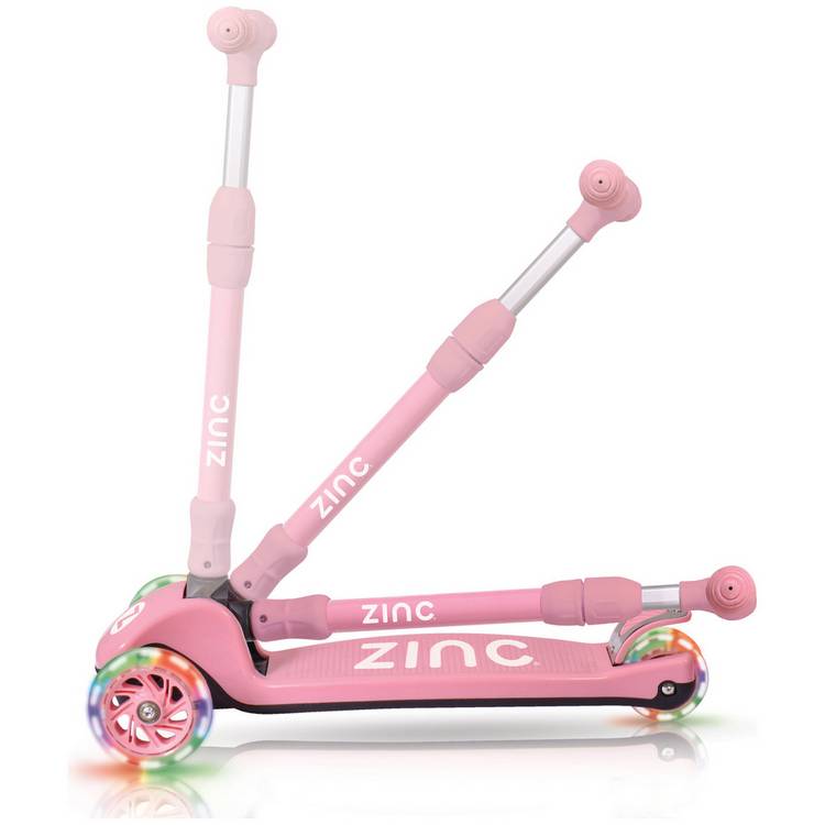 Zinc T-Motion foldable scooter pink - British product