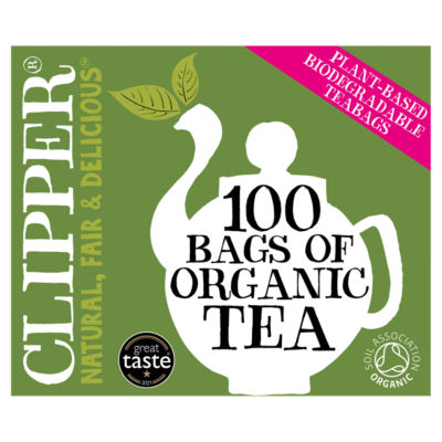 Clipper organic everyday tea bags 100 bags 312g - British product