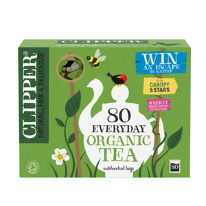 Clipper Organic Everyday Tea 80 Tea bags