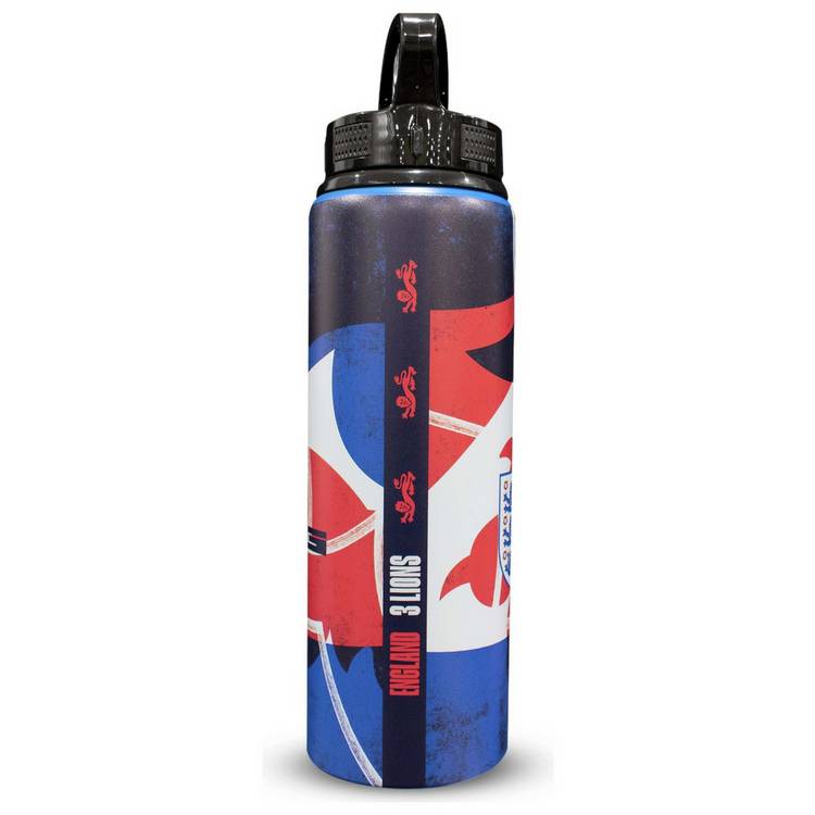 England Lions aluminium sipper water bottle 750ml - British product