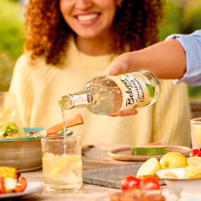 Belvoir sparkling elderflower drink 750ml - British product
