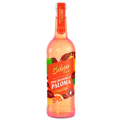 Belvoir mocktail Pink Grapefruit Paloma 750ml - British product