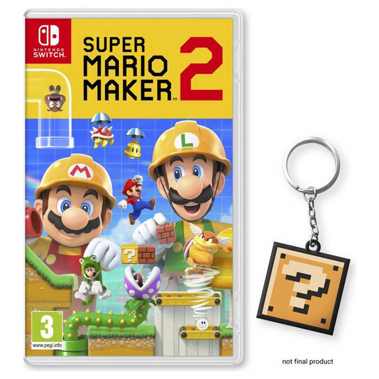 Nintendo Super Mario Maker 2 Switch game - British product