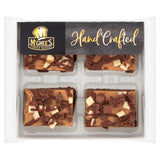 McGhee's loaded brownies with caramel and chocolate chunks - British product