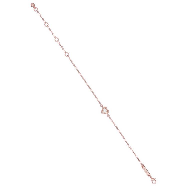Ted Baker crystal heart adjustable bracelet, imported from the UK