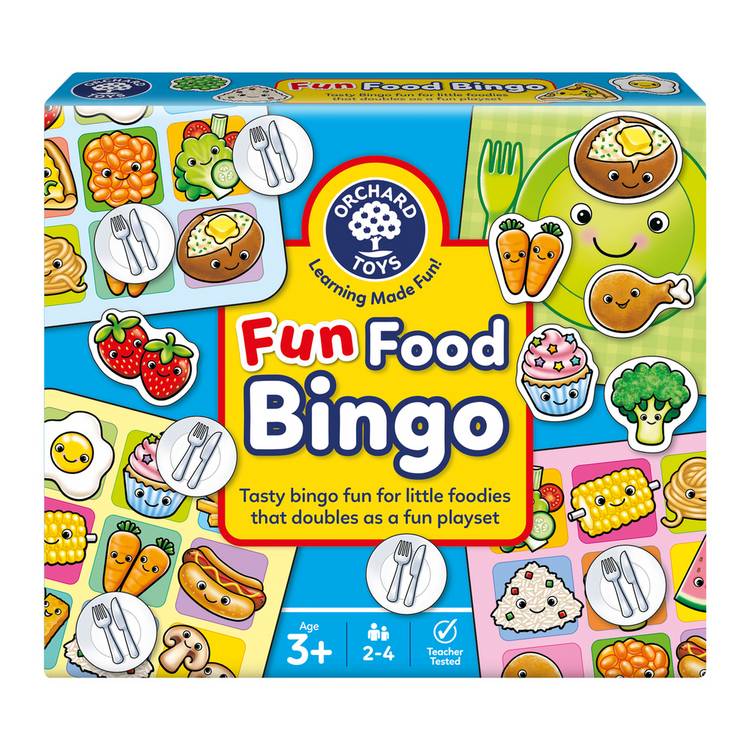 Orchard Toys Fun Food Bingo Game, UK version