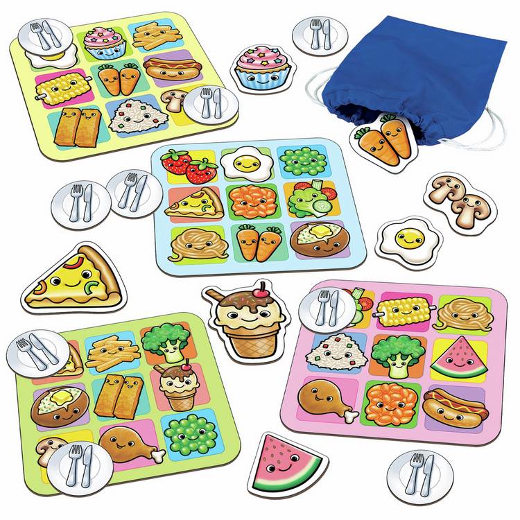 Orchard Toys Fun Food Bingo Game, UK version