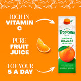 Tropicana orange juice with bits 900ml (British brand)