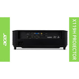Acer X119H SVGA projector with 4800 lumens, imported from the UK