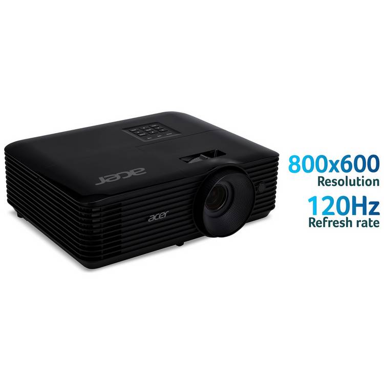 Acer X119H SVGA projector with 4800 lumens, imported from the UK