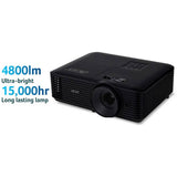 Acer X119H SVGA projector with 4800 lumens, imported from the UK