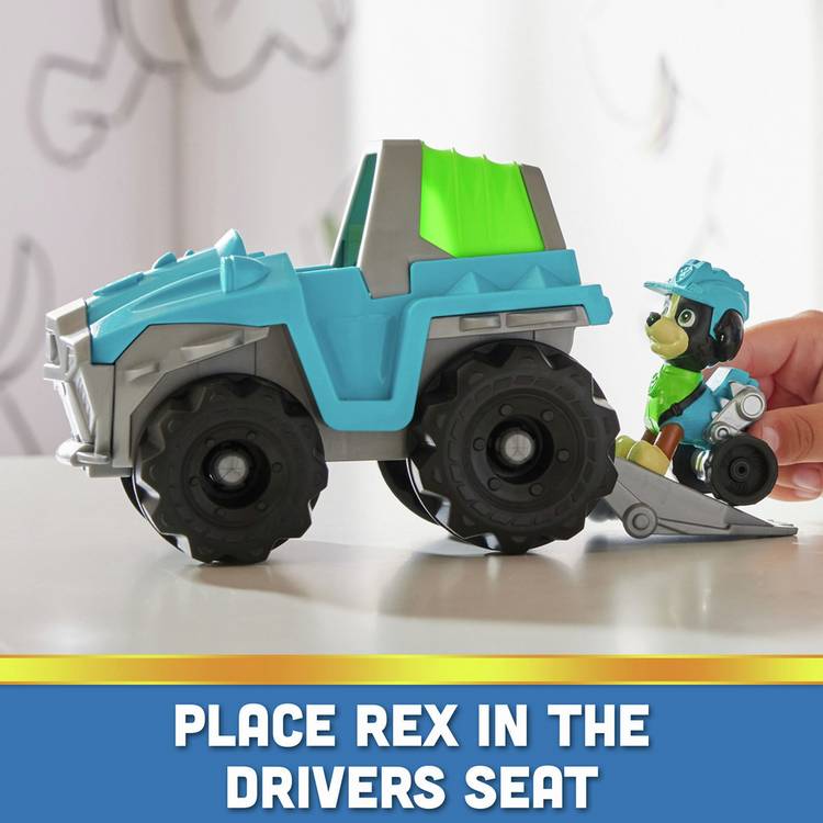 PAW Patrol Dino Rex rescue vehicle toy - British product