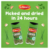 Schwartz dried chives 1g - British product
