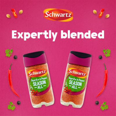 Schwartz Season All salt, paprika and pepper seasoning 70g (British brand)