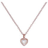 Argos Ted Baker Rose Gold Crystal Heart Pendant Necklace- Buy online at McGrocer