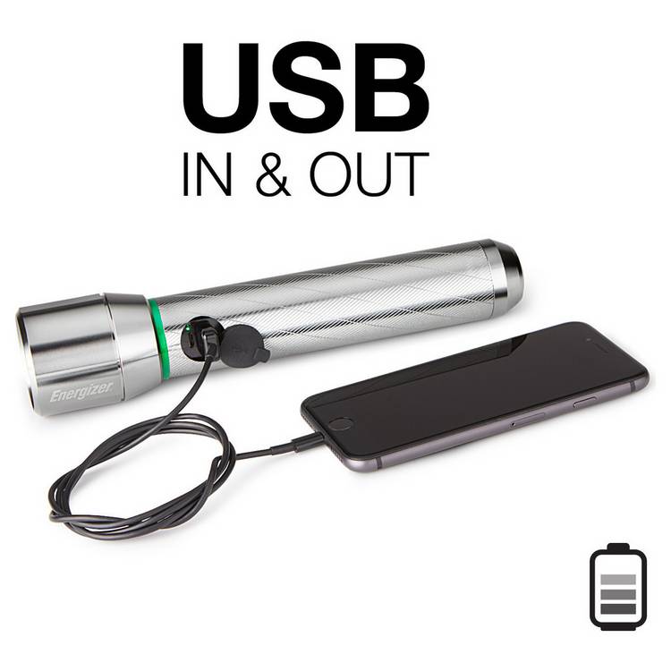 Energizer Vision HD Rechargeable Torch, UK version