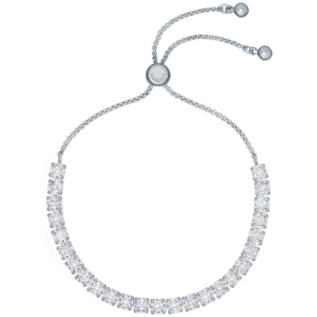 Ted Baker adjustable crystal tennis bracelet, imported from the UK