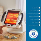 Beurer IL50 infrared heat therapy lamp - British product