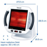 Beurer IL50 infrared heat therapy lamp - British product