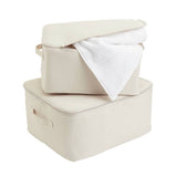Argos Home pack of 2 natural storage bags 45L - British product