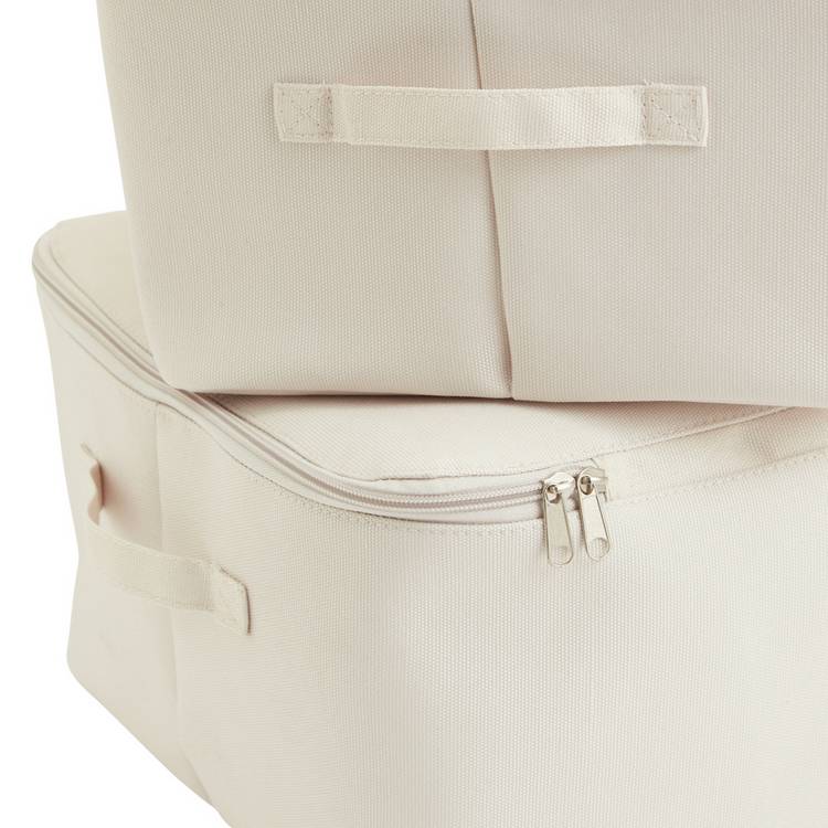 Argos Home pack of 2 natural storage bags 45L - British product