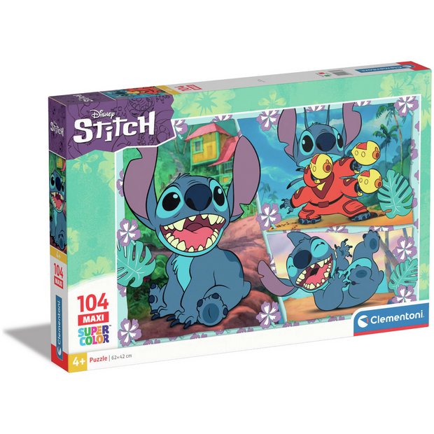Clementoni Disney Stitch jigsaw puzzle 104 pieces, imported from the UK