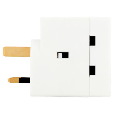 Status 3-way electrical adaptor (British brand)