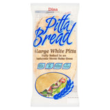Dina large white pitta bread 6 pack - British product
