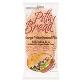 Dina wholemeal pitta bread large pack of 6 - British product