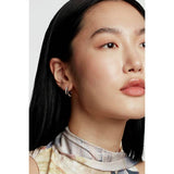 Ted Baker double hoop earrings with crystals, imported from the UK