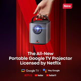 Nebula Mars 3 Air portable Google TV projector, UK version