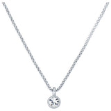 Ted Baker Sininaa crystal pendant necklace 51cm, imported from the UK